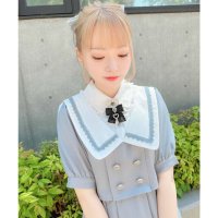 ROJITA/ロジータ ROJITA 推しカラーリボン付ハートパールブローチ/507167819