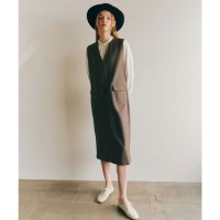 COUPE LE COEUR/クープルクール COUPE LE COEUR キーネックジャンパースカート【洗える】/507167963