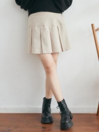 RETRO GIRL/レトロガール RETRO GIRL ボックスプリーツミニSK/507168167