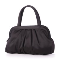 prendre la joie/プレンドレ ラ ジョア prendre la joie 【Prendre la joie】喪服・礼服 慶弔両用タックソフト　ブラックフォーマルバッグ/507170660