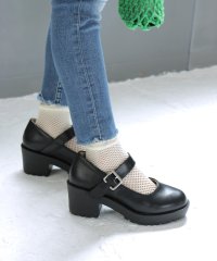 SOROTTO/ソロット SOROTTO ワンストラップのヒールパンプス (JUNIOR)/507171627