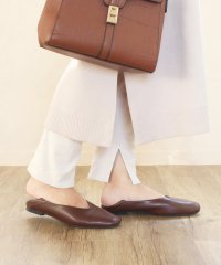masyugirl/マシュガール masyugirl 【4E幅広・大きいサイズ】スクエアトゥVカットフラットパンプス/507171664