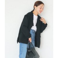 KOBE LETTUCE/コウベレタス KOBE LETTUCE [ 田中亜希子さんコラボ ]ツイードジャケット【プチロング】［選べる2タイプ］ [K1246]/507172088