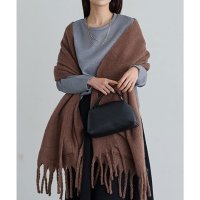 KOBE LETTUCE/コウベレタス KOBE LETTUCE [2way] フリンジ大判ストール [J935]/507172518