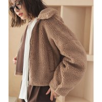 KOBE LETTUCE/コウベレタス KOBE LETTUCE 襟取り外し可能 2wayボアコート [K1287]/507172553