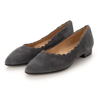 PASCUCCI/パスクッチ PASCUCCI スウェードスカラップパンプス/507172850