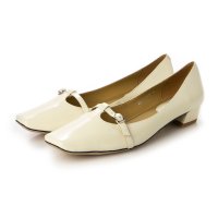 ground green store/グラウンドグリーンストア ground green store 本革Tストラップスクエアパンプス/507172880