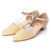 ground green store/グラウンドグリーンストア ground green store コンビセパレートストラップパンプス/507172906