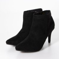 Mafmof/マフモフ Mafmof ElvisLuce(エルビスルーチェ) ポインテッドトゥピンヒール ショートブーツ/507173337