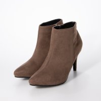 Mafmof/マフモフ Mafmof ElvisLuce(エルビスルーチェ) ポインテッドトゥピンヒール ショートブーツ/507173337