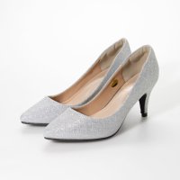 Mafmof/DulcisRegalo(ドルキスレガロ) 結婚式などでも使えるオケージョンラメ パンプス/507173448