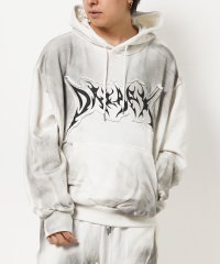 1111clothing/ワンフォークロージング 1111clothing グランジ加工 スウェットパーカー/507173993