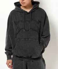 1111clothing/ワンフォークロージング 1111clothing グランジ加工 スウェットパーカー/507173993