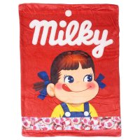 cinemacollection/シネマコレクション cinemacollection ペコちゃん ひざ掛け毛布 ボア付きデジプリブランケット ペコチャンパック フレンズヒル ウォーマー雑貨 防/507174648