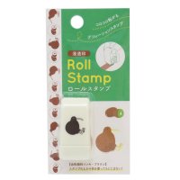 cinemacollection/シネマコレクション cinemacollection アニマル百貨店 ハンコ ロールスタンプ キーウィ どうぶつ Green Flash はんこ 手帳デコ かわ/507174657
