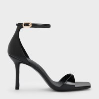 CHARLES & KEITH/アンクルストラップ ヒールサンダル/507175237