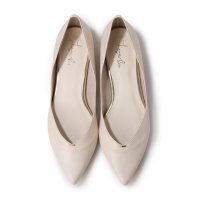 Launa lea/【23AW】ラウナレア Launa lea サイドカットフラットパンプス(0492)/507175280