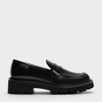 CHARLES & KEITH/カバードリッジソール ローファー/507175401