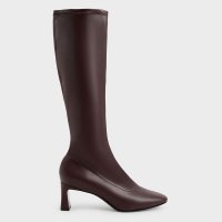 CHARLES & KEITH/ロング ブレードヒールブーツ 【再入荷】/507175448