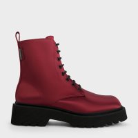 CHARLES & KEITH/レースアップ アンクルブーツ 【再入荷】/507175489