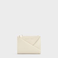 CHARLES & KEITH/Midori ミドリ ジオメトリックトップジップウォレット 【再入荷】/507176075