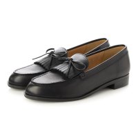 CHYPRE/シプレ CHYPRE フラットボロネーゼ製法本革マニッシュキルトリボンモカシン/507176217