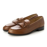 CHYPRE/シプレ CHYPRE フラットボロネーゼ製法本革マニッシュキルトリボンモカシン/507176217