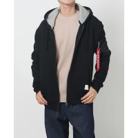 ALPHA INDUSTRIES/アルファ インダストリーズ ALPHA INDUSTRIES ALPHA ESSENTIAL FULL－ZIP HOODIE USE51506C1/507176499