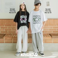 NAVANAVA/ナバナバ NAVANAVA eye刺繍 スウェットロングパンツ/507177022