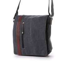 CUBIC CORE/キュービック コア CUBIC CORE ライン入り帆布縦型ショルダーバッグ/507178024