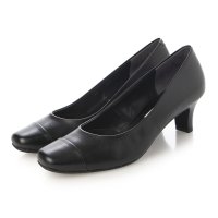 BARCLAY/【本革 / 日本製】 バークレー BARCLAY シャネルカット ミドルヒールパンプス/507178671