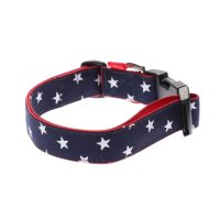 BIRDIE/バーディ BIRDIE スターデニムカラー L 中・大型犬用ワンタッチバックル首輪【返品不可商品】/507179421