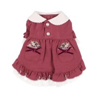 BIRDIE/バーディ BIRDIE Luxe birdie ロマンヌワンピース M ワイン【返品不可商品】/507179462