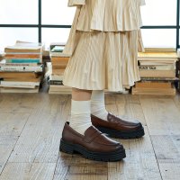 ALPHA CUBIC COLLECTION/アルファキュービックコレクション ALPHA CUBIC COLLECTION 撥水本革トラックソールローファー/507179675