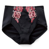 flufeel/フラフィール flufeel 心地よいフィット感でヒップアップ 刺しゅうレースのサポートショーツ【返品不可商品】/507179905