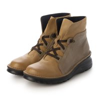 Milla Sports/ミラスポーツ Milla sports 4E ASWソール マルチカラーゴムシューレース レザー コンフォート ブーツ/507180745