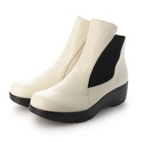 Milla Sports/ミラスポーツ Milla sports 4E 軽量パイロンソール 柔らかレザー サイドゴア コンフォートブーツ/507181074