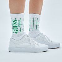 GUESS/ゲス GUESS GUESS Originals Grid Crew Socks/507181203