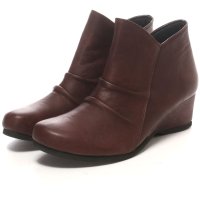 Espresso/エスプレッソ Espresso オブリック足指らくらく3Eショートブーツ/507181349