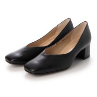 Espresso/エスプレッソ Espresso 柔らかレザー 楽ちんローヒール プレーンコンフォートパンプス/507181439