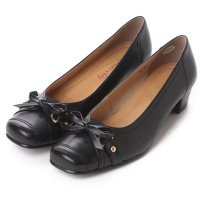 Espresso/エスプレッソ Espresso 楽ちん3Eリボンローヒールパンプス/507181528