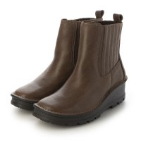 Milla Sports/ミラスポーツ Milla sports ふかふか厚底 サイドゴア デザインショートブーツ/507181574