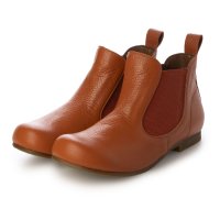 Milla Sports/ミラスポーツ Milla sports 柔らかい革を使った シンプル レザー サイドゴアシューズ/507181583