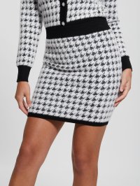 GUESS/ゲス GUESS Violet Houndstooth Sweater Skirt/507181628