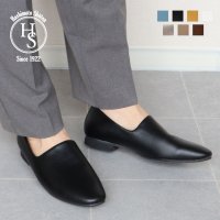 HS/エイチエス HS 【日本製】 HS フェイクレザー ストレッチ スリッポン/507199585