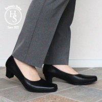 HS/エイチエス HS ふかふか クッション フォーマル レザー パンプス/507199586