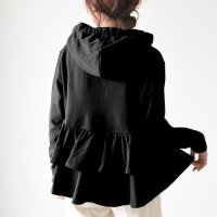 aquagarage/アクアガレージ aquagarage バックフリルパーカー バックフリル パーカー トップス/504245470
