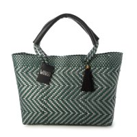 WOVEN/ウーヴン WOVEN メルカドバッグ かごバッグ bk－bag－brown－s/504605877