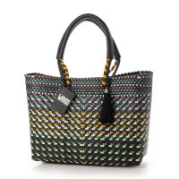 WOVEN/ウーヴン WOVEN メルカドバッグ かごバッグ bk－bag－yel－crm－gold－s/504605877