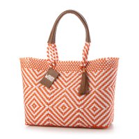 WOVEN/ウーヴン WOVEN メルカドバッグ かごバッグ bk－bag－or－s/504605877